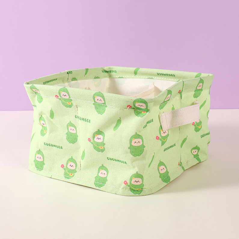 V Family with pocket 4 palace fabric storage (mixed colors)