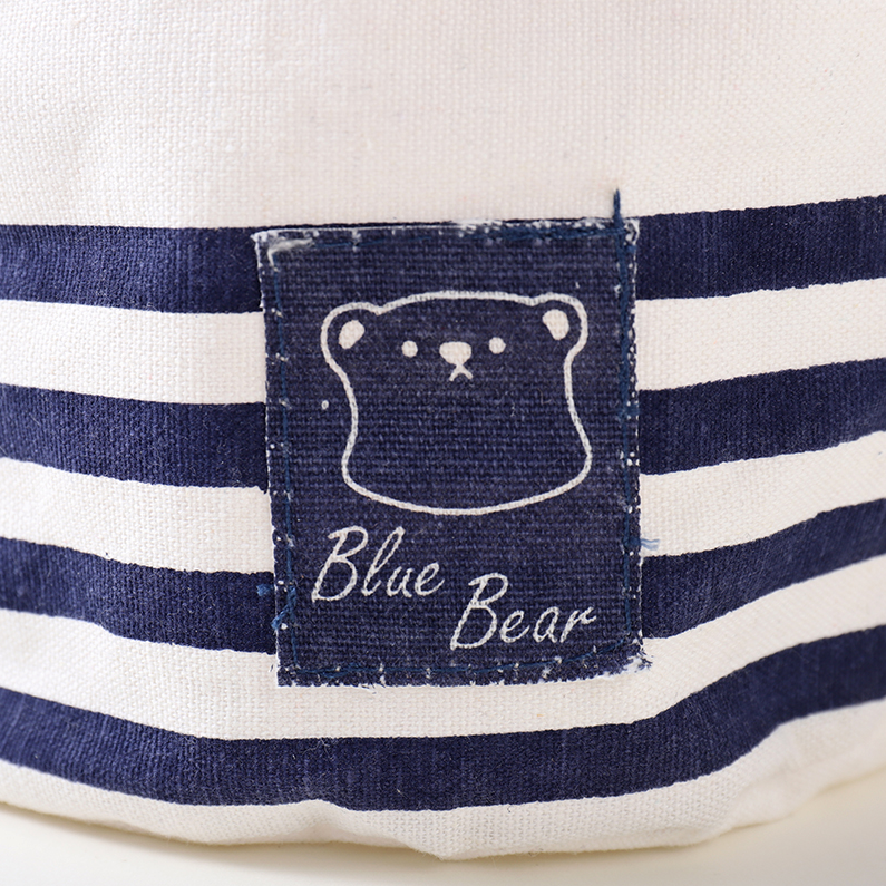 Marine Ear Bear Series Small Fabric Storage Bucket