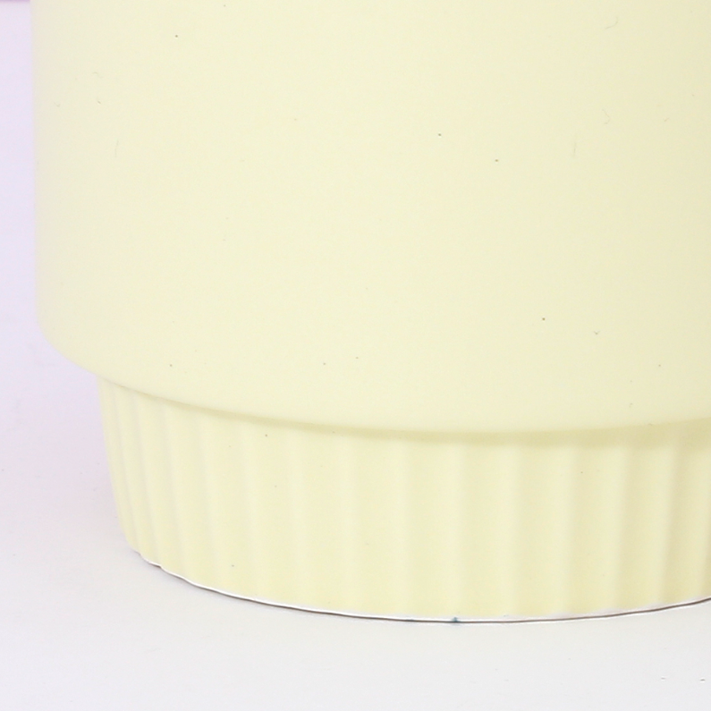 375ML Solid Color Laminated Basic ceramic Cup (yellow)
