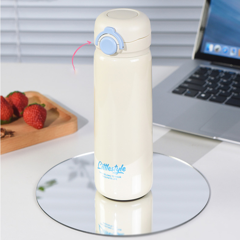440mL/14.87fl.oz. Refreshing Color Thermos Cup
