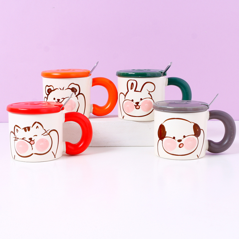 330ml/11.1fl.oz. Lovely Pet Basic Ceramic Cup
