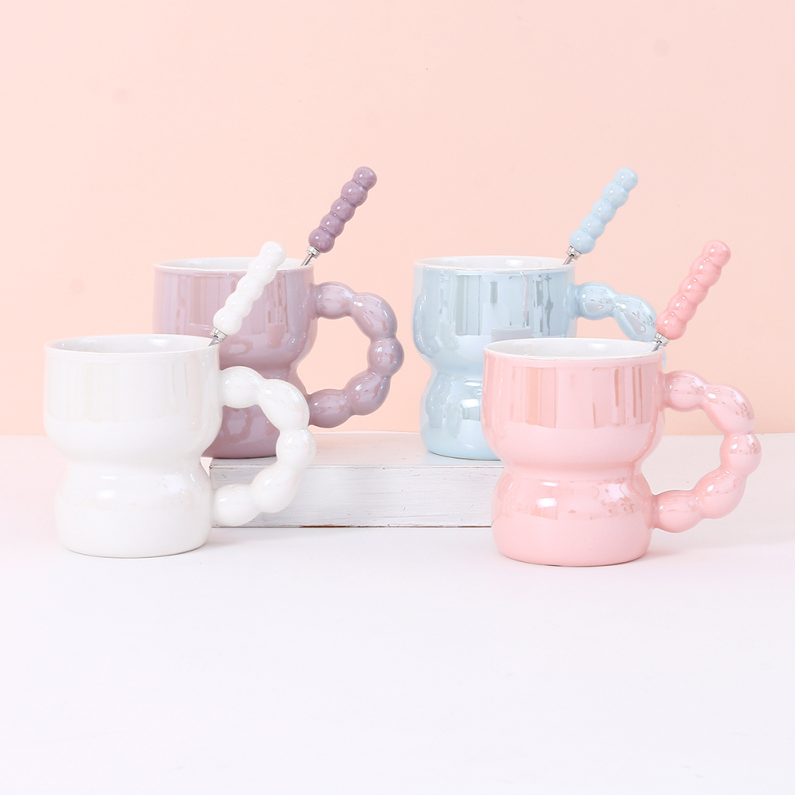 300ml/10.14fl.oz. Glossy Glazed Ceramic Cup