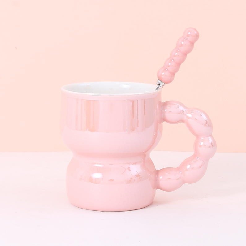 300ml/10.14fl.oz. Glossy Glazed Ceramic Cup
