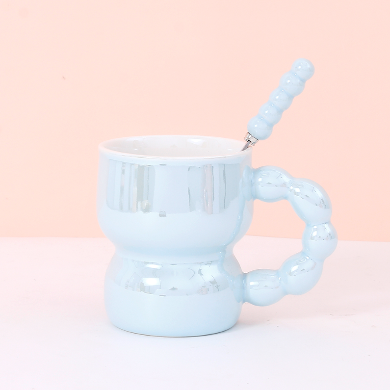 300ml/10.14fl.oz. Glossy Glazed Ceramic Cup