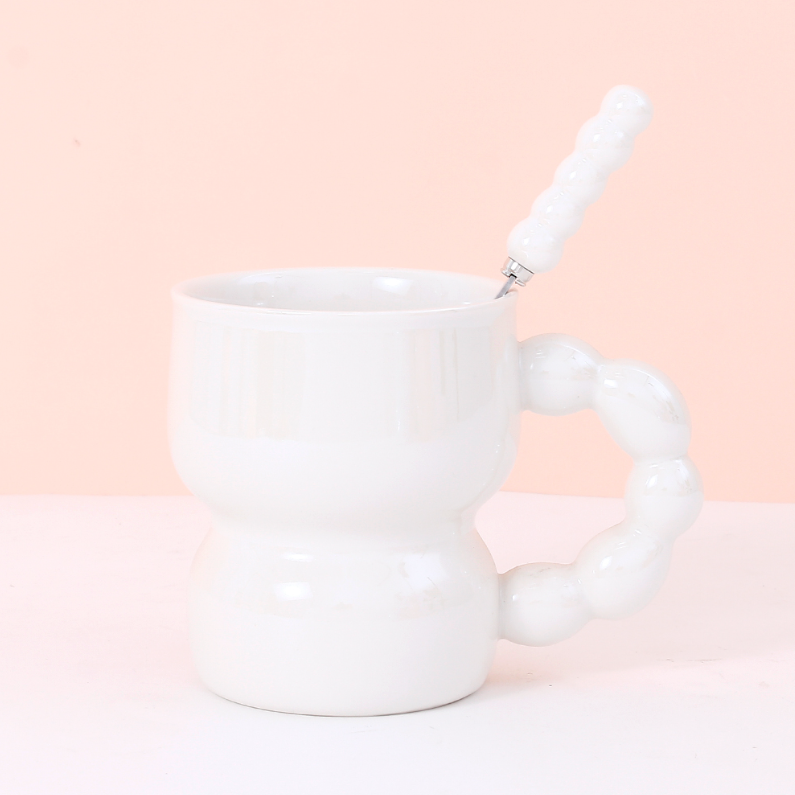 300ml/10.14fl.oz. Glossy Glazed Ceramic Cup