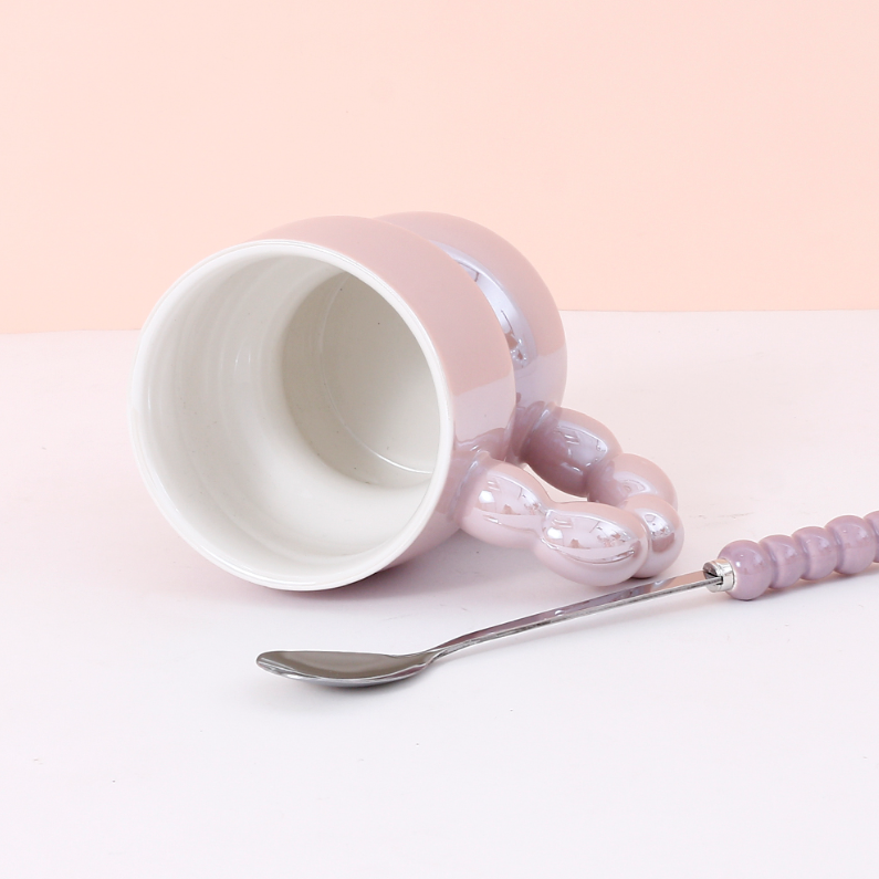 300ml/10.14fl.oz. Glossy Glazed Ceramic Cup