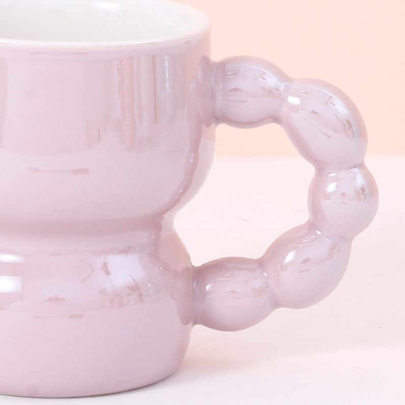 300ml/10.14fl.oz. Glossy Glazed Ceramic Cup