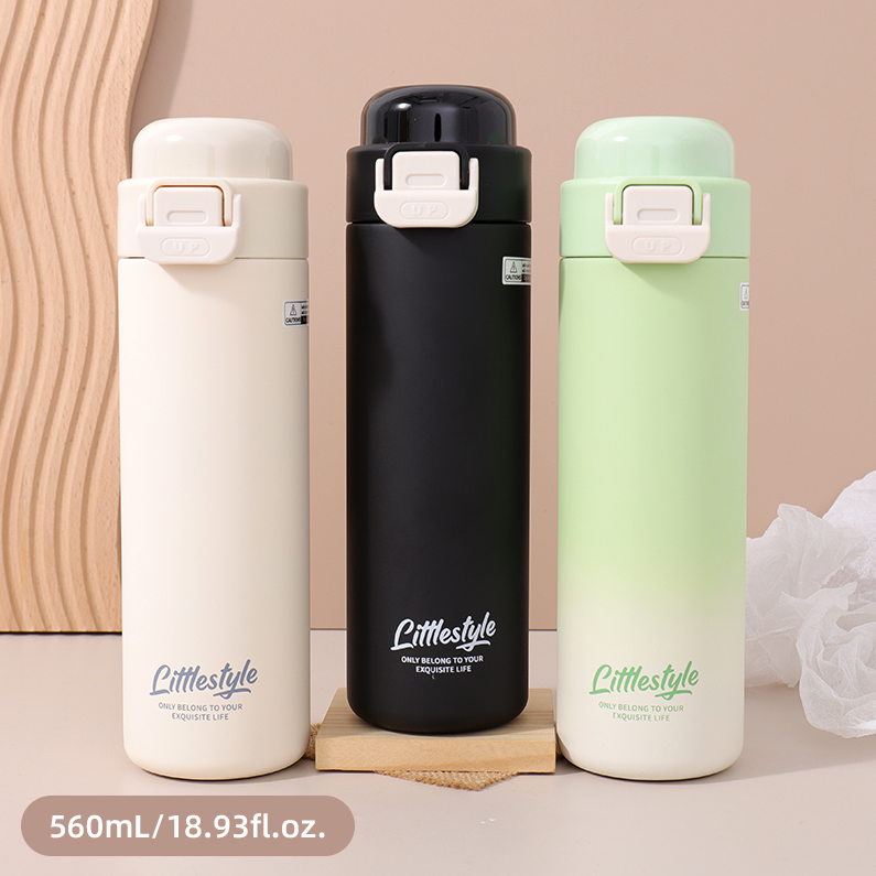 560mL/18.93fl.oz. Trendy Thermos Cup