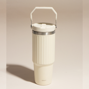 900mL/30.43fl.oz. Simple Portable Vertical Stripes Thermos C