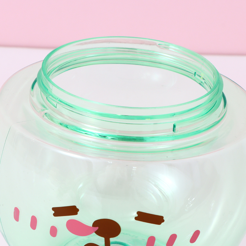 850ml/28.7fl.oz. Cute Frog Pot Belly Cup (Green)