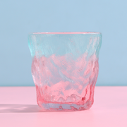 Gradient Glacier Soda-lime Glass(Pink and Green)300ml/10.1fl
