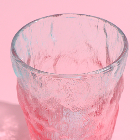 Gradient Glacier Soda-lime Glass(Pink and Green)300ml/10.1fl