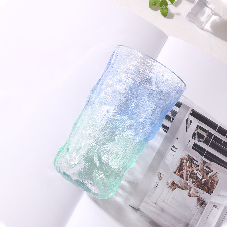 Gradient Glacier Soda-lime Glass(Blue-green)350ml/11.8fl.oz.