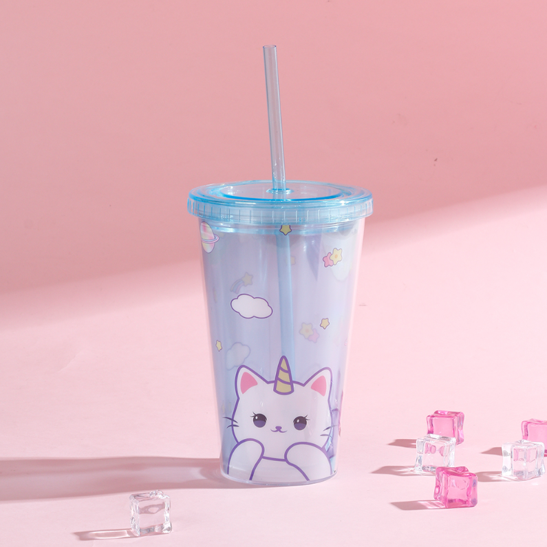 450ML Star Family Basic plastic cup (mixed)