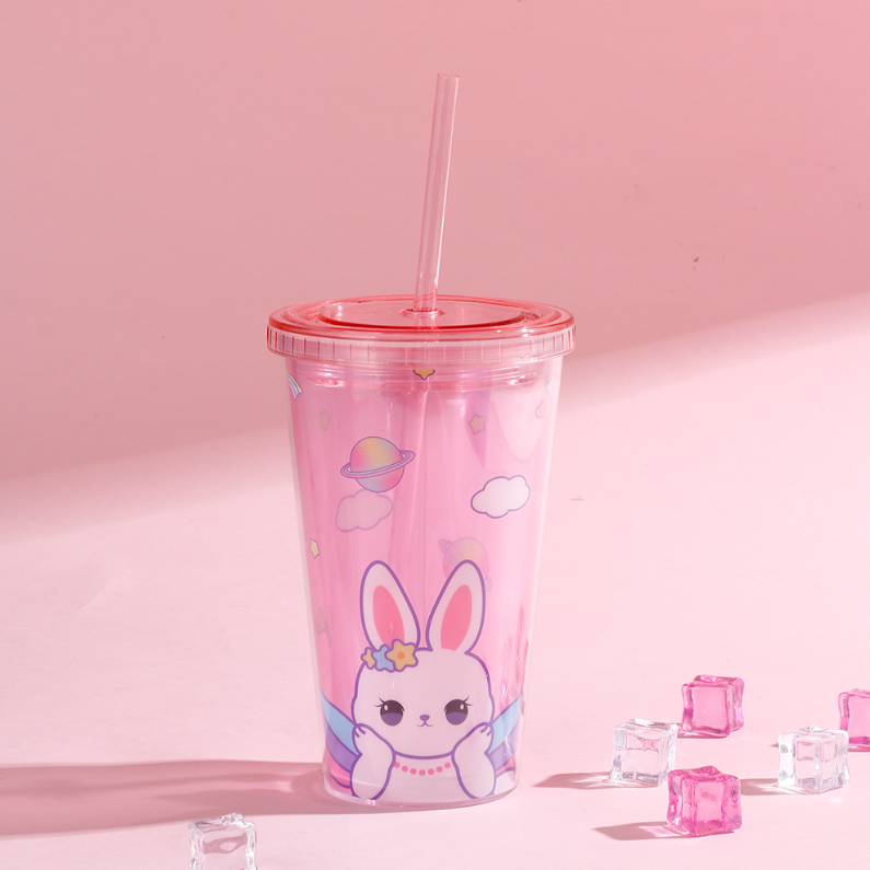 450ML Star Family Basic plastic cup (mixed)