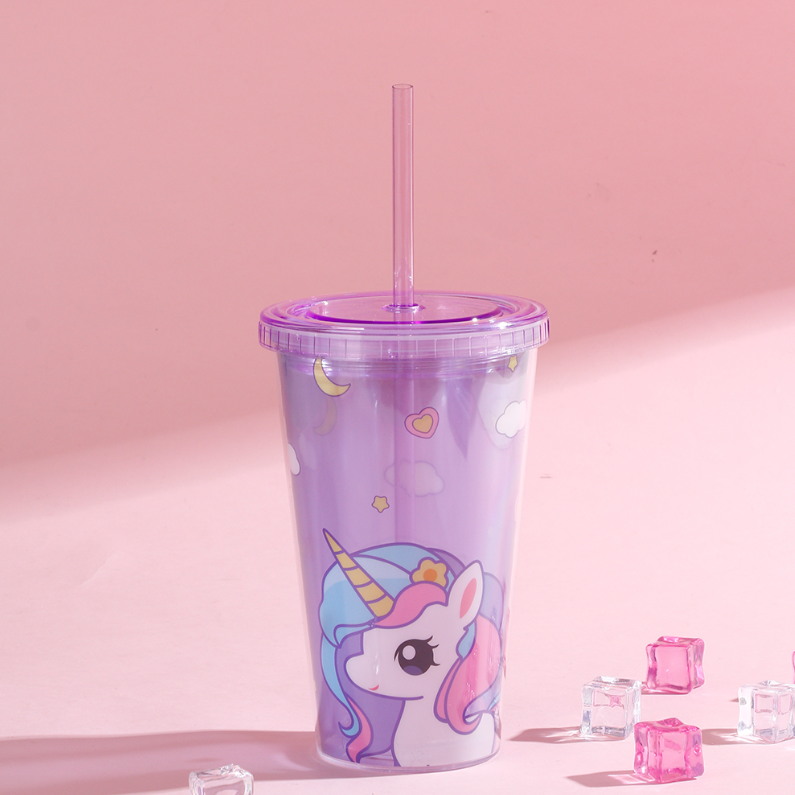450ML Star Family Basic plastic cup (mixed)