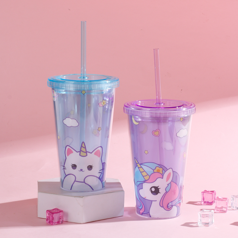 450ML Star Family Basic plastic cup (mixed)