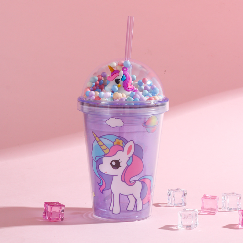 400ML Starlight Family Double Deck capsule Basic plastic cup