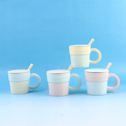 Nordic color contrast basic ceramic cup (mixed)