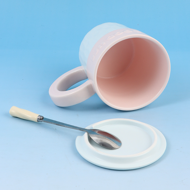 Nordic color contrast basic ceramic cup (mixed)