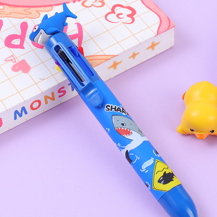 Marine Shark eight color ballpoint pen 0.7mm