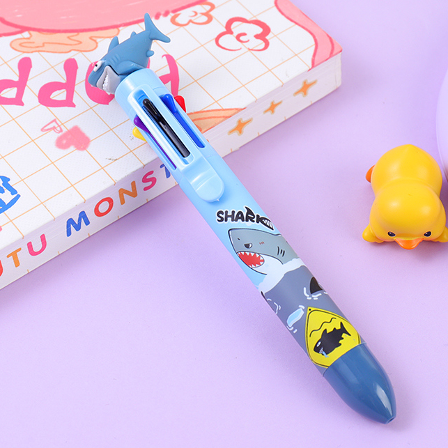 Marine Shark eight color ballpoint pen 0.7mm