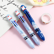 Ice Penguin eight color ballpoint pen 0.7mm