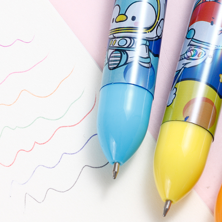 Animal Astronaut eight-color ballpoint pen 0.7mm