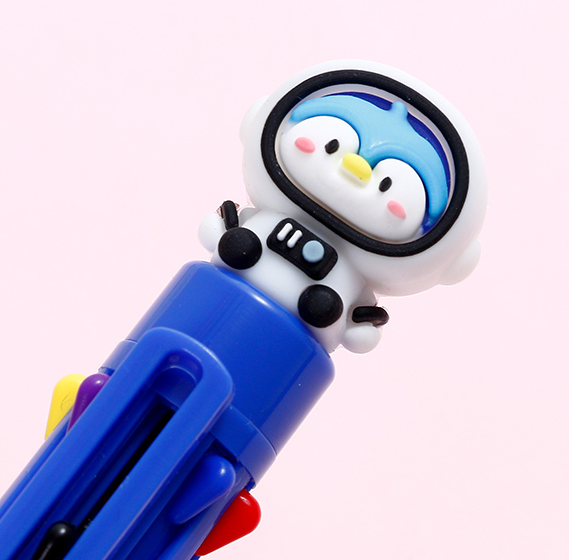 Animal Astronaut eight-color ballpoint pen 0.7mm