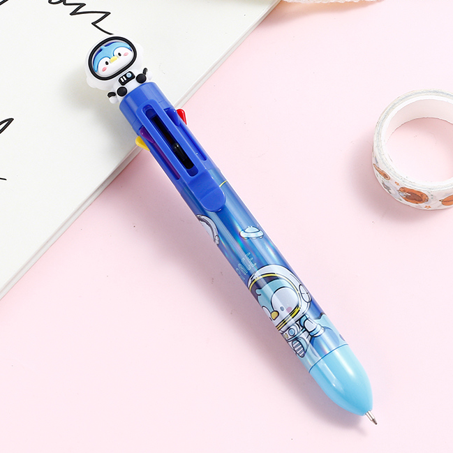 Animal Astronaut eight-color ballpoint pen 0.7mm