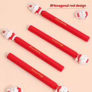 Strawberry Sweet Rabbit Lipstick Cap Neutral Pen Black 0.5mm