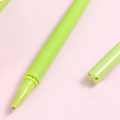 Fabric Flowers Shake Neutral Pen Black 0.5mm