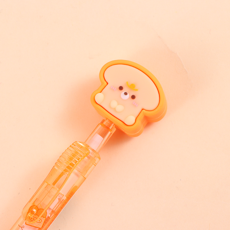 PUPU Bread house side press neutral pen blue 0.5mm