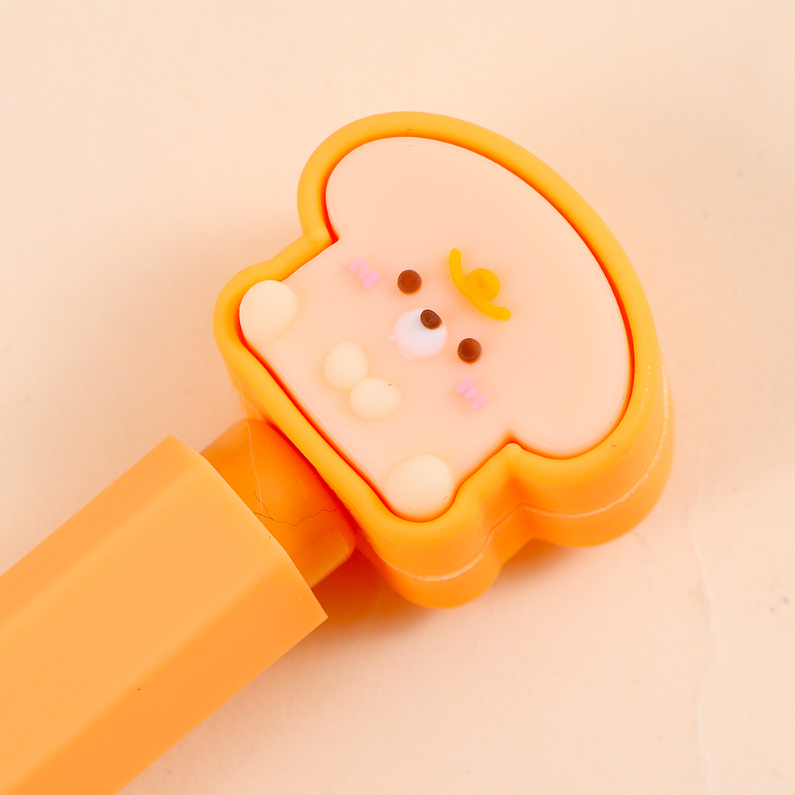 PUPU Bakery Lipstick Cap Neutral Pen Black 0.5mm