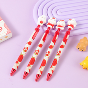 Strawberry Sweet Rabbit side press neutral pen blue 0.5mm