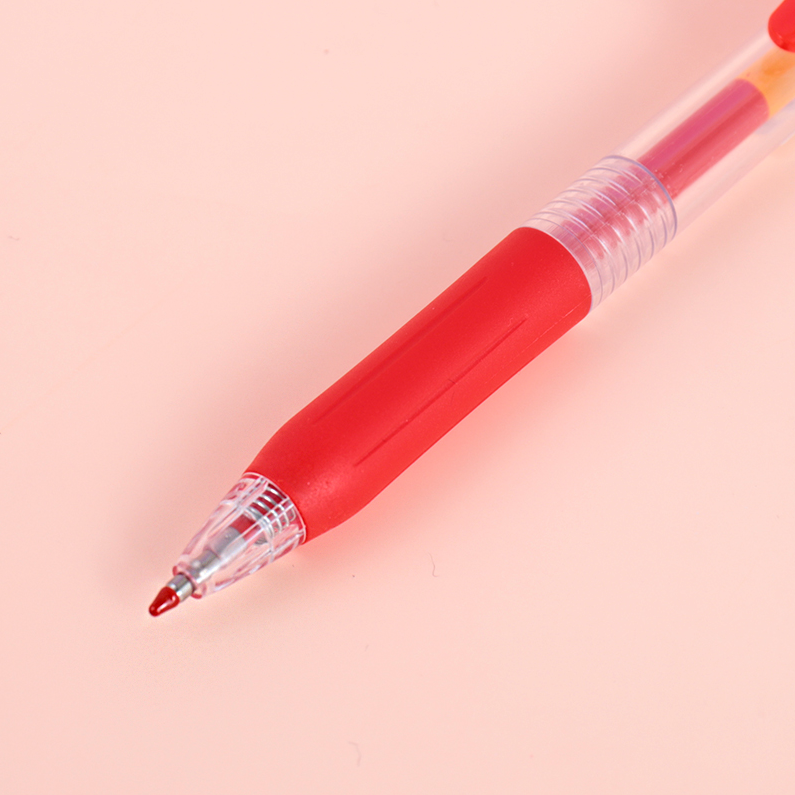 Red Retractable Gel Pen 0.5mm