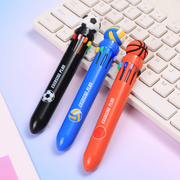 Exercise Plan 10-Color Ballpoint Pen 0.7mm