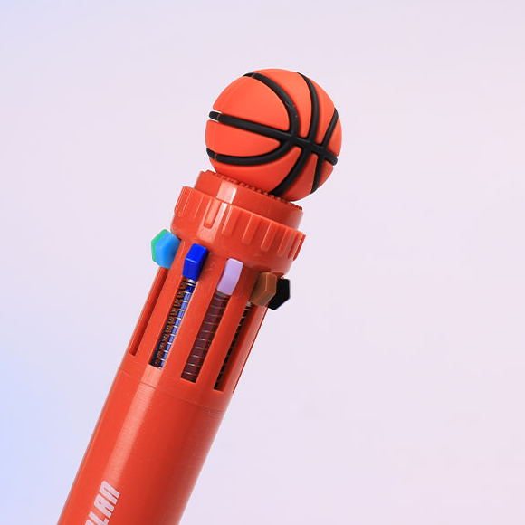 Exercise Plan 10-Color Ballpoint Pen 0.7mm