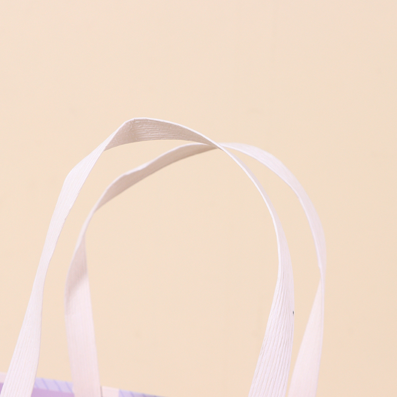 Romantic tulip square gift bag