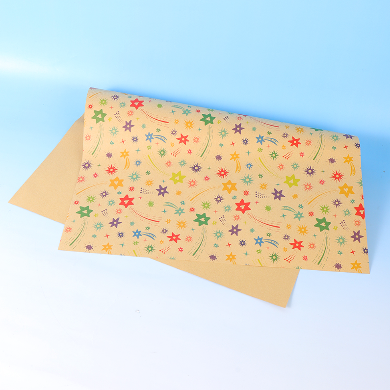 Colorful birthday party gift paper