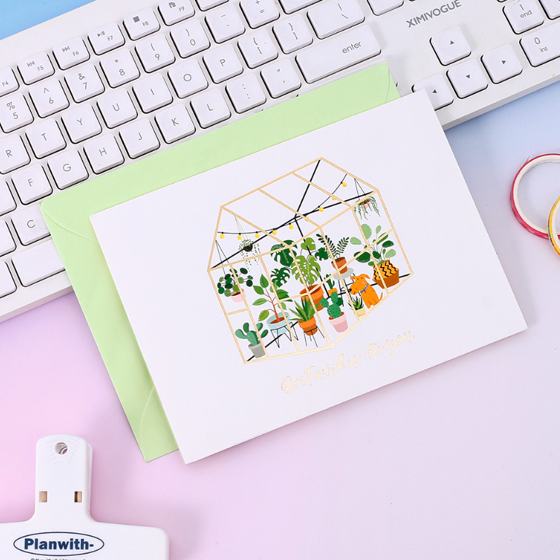 Creative Colorful Pop Up Greeting Card