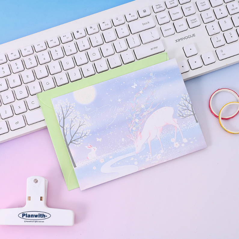 Creative Colorful Pop Up Greeting Card