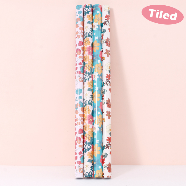 Elegant Flowers Gift Wrapping Paper