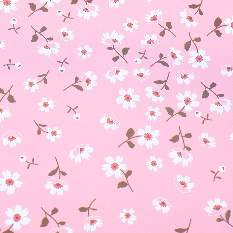 Fresh Floral Gift Wrapping Paper