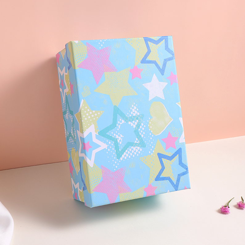 Stars Twinkle Series Rectangular Gift Box (L)