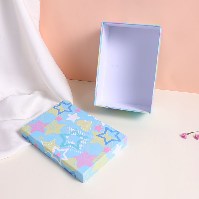 Stars Twinkle Series Rectangular Gift Box (L)