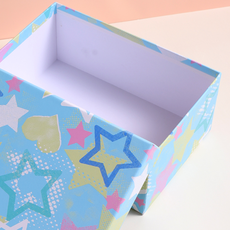 Stars Twinkle Series Rectangular Gift Box (L)