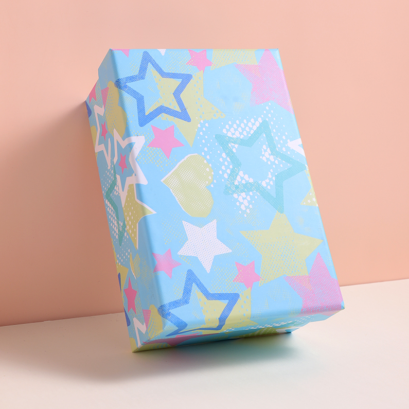 Stars Twinkle Series Rectangular Gift Box (S)