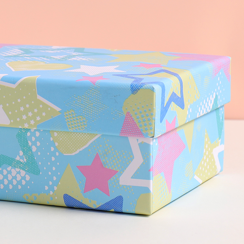 Stars Twinkle Series Rectangular Gift Box (S)