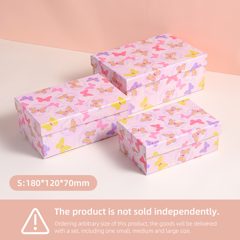 Butterfly Series Rectangular Gift Box (S)